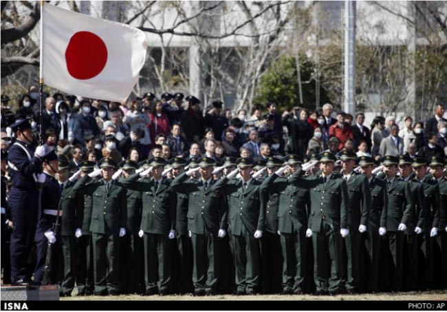  بودجه نظامی جاپان به  40 میلیارد دالر در سال  افزایش یافت 